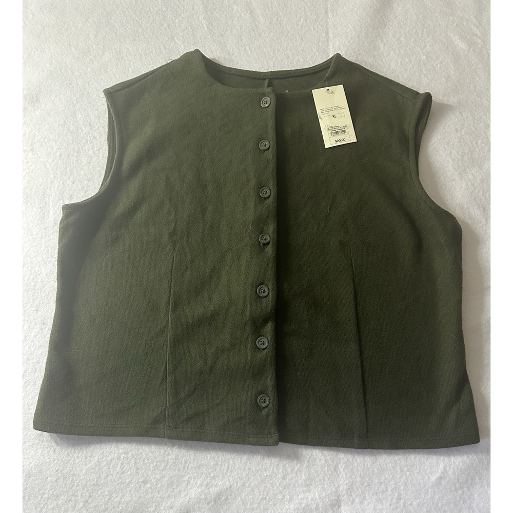 A New Day Women's XL Green Vest
